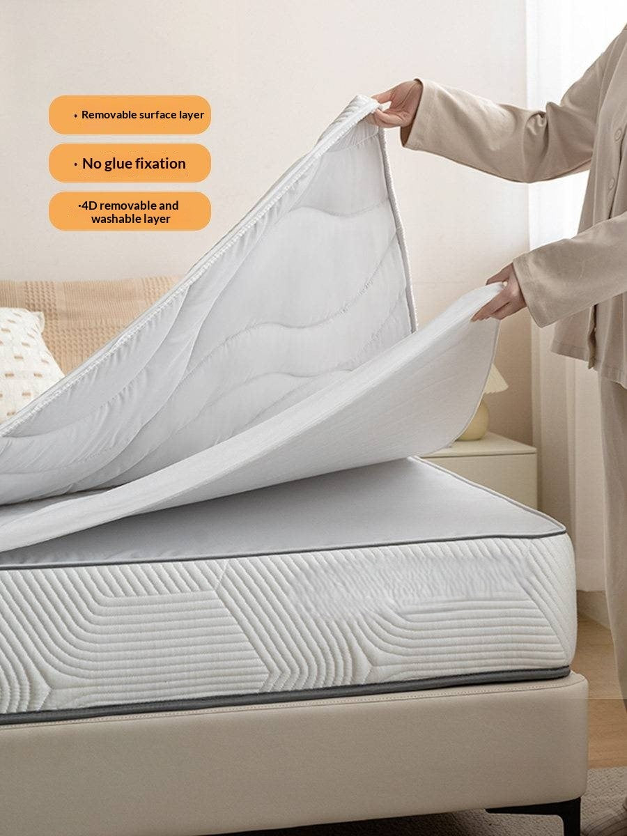 Zero-Glue Bedroom Mattress — Natural Anti-Mite, Breathable, Spring Back Support, Firm Support Mattress