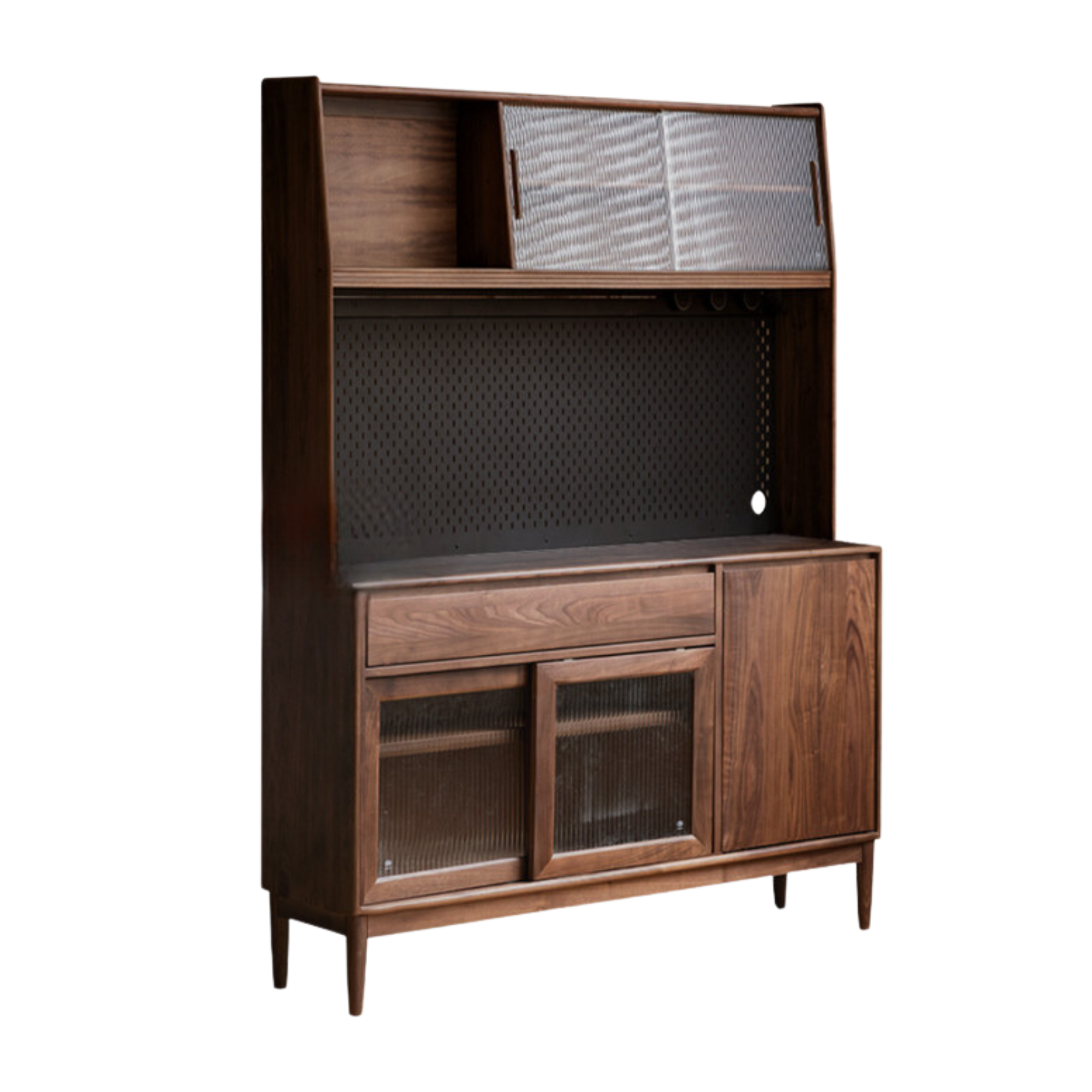 Black Walnut Solid Wood Simple Modern Sideboard