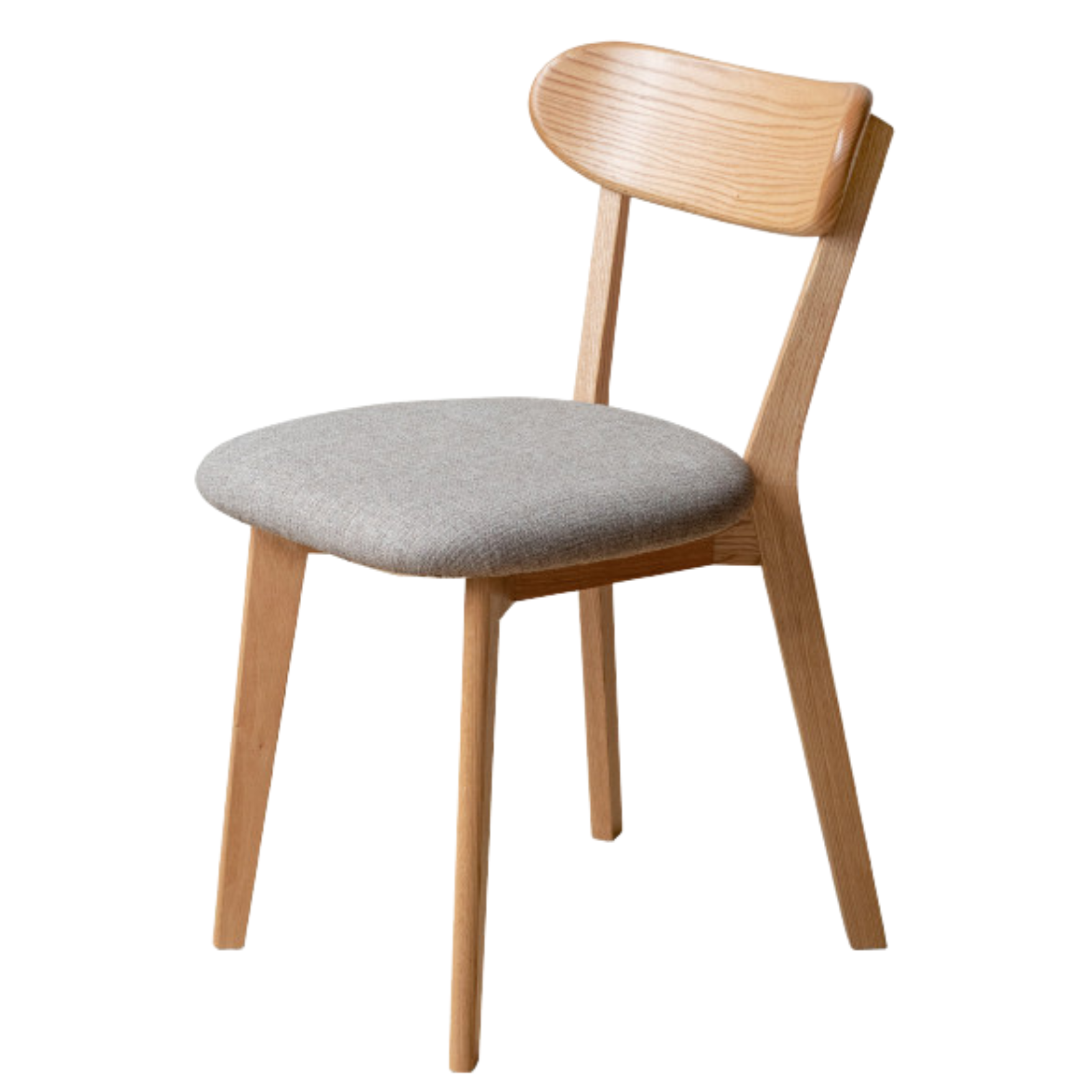 Oak Solid Wood Upholstered Dining Chair