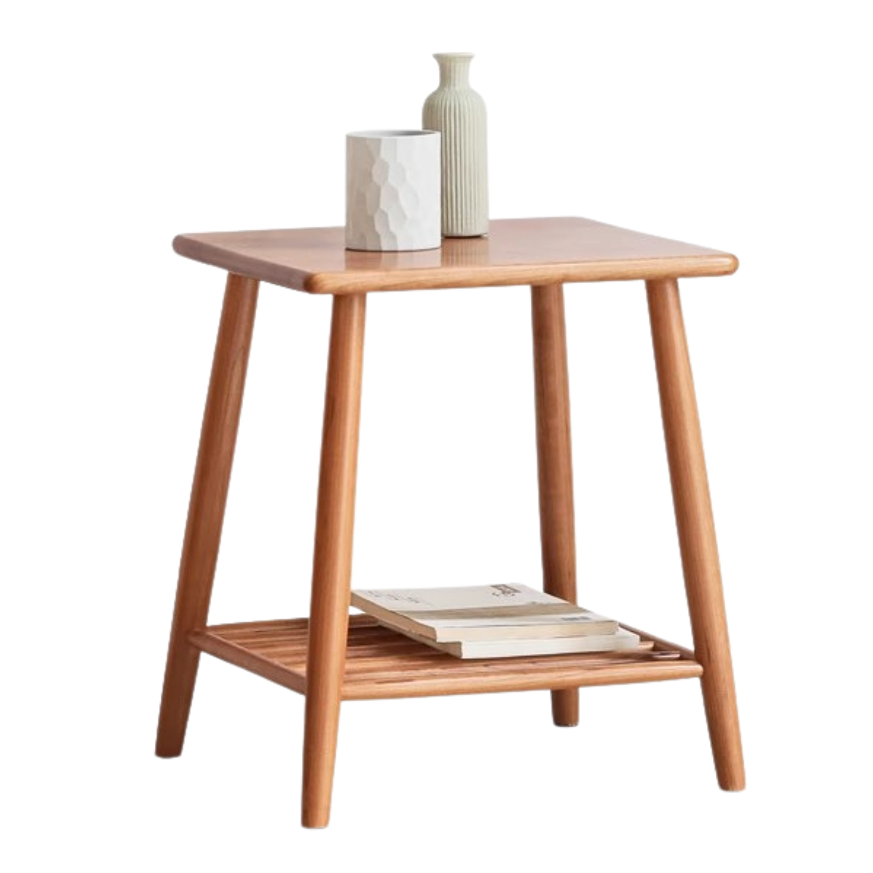 Сherry Solid Wood Side Table