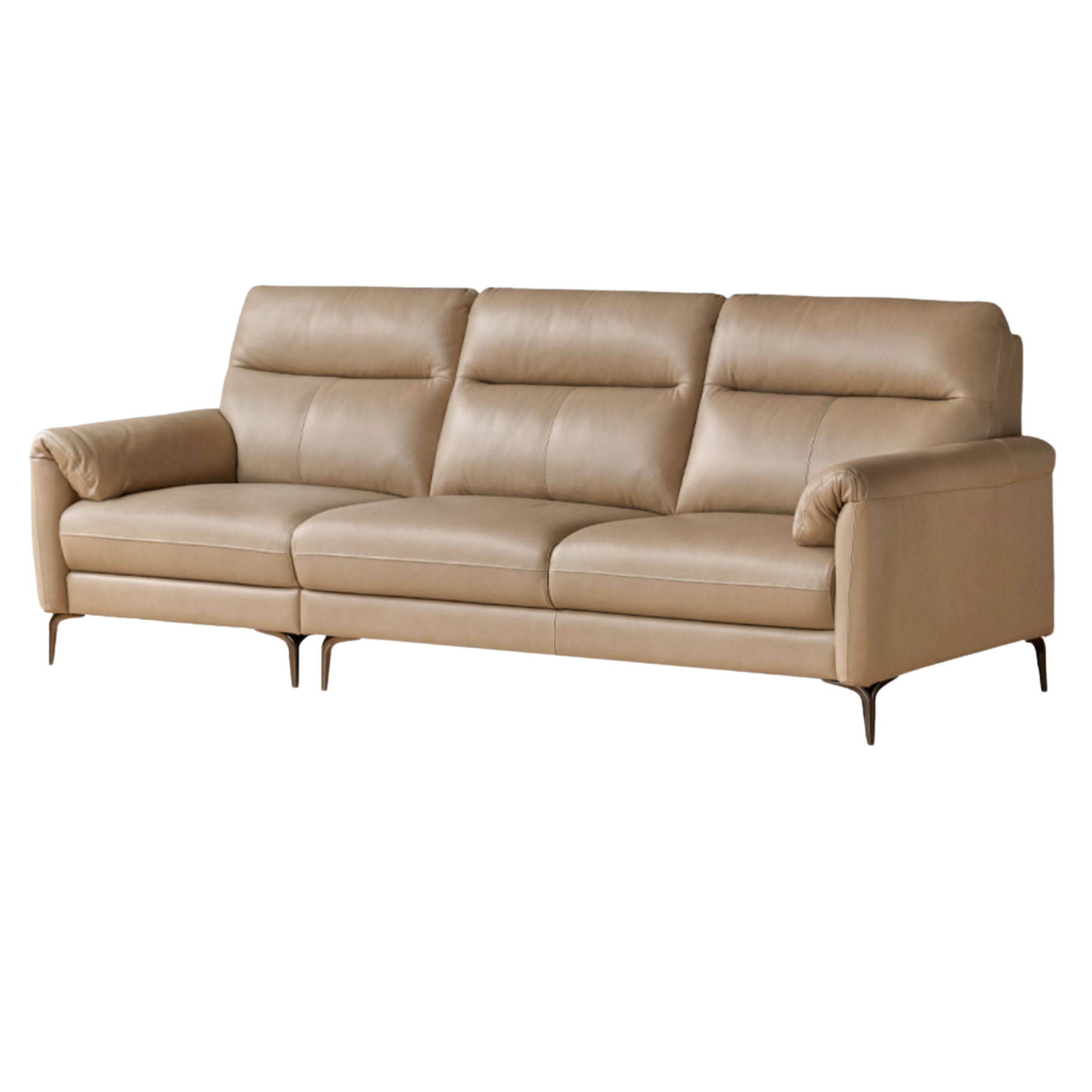 Genuine Leather Italian Normcore Modern Sofa