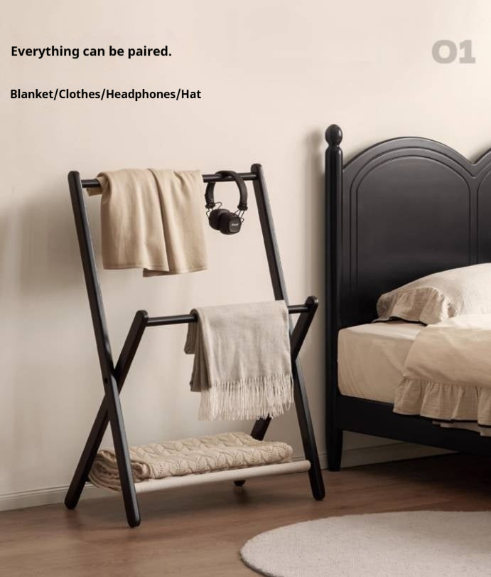 Solid Rubberwood Clothes Hanger