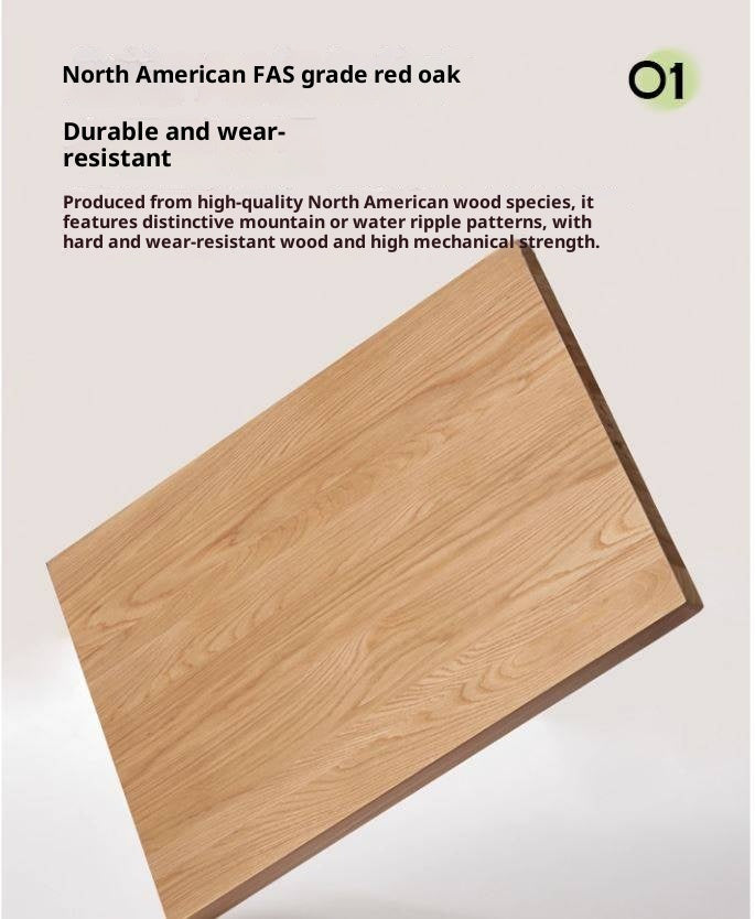 Oak Solid Wood Modern Shoe Cabinet