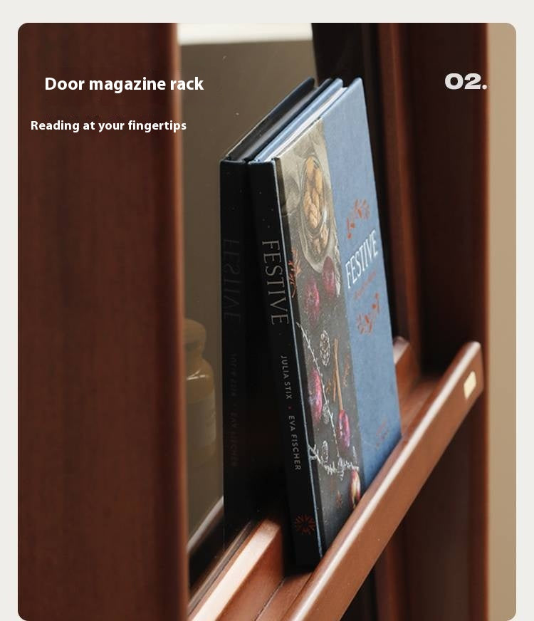 Poplar Solid Wood Ancient Style Side Cabinet.