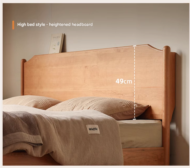 Cherry Solid Wood Bed