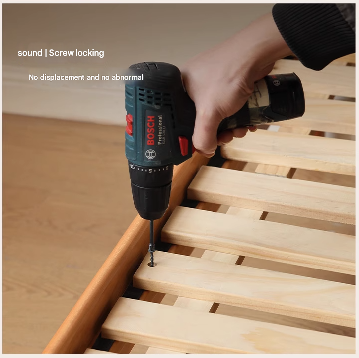 Cherry Solid Wood Bed