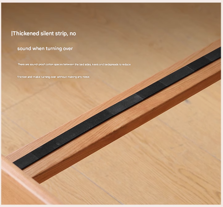 Cherry Solid Wood Bed