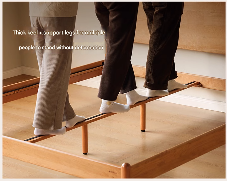 Cherry Solid Wood Bed