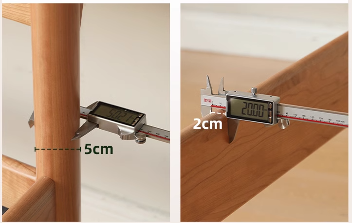 Cherry Solid Wood Bed