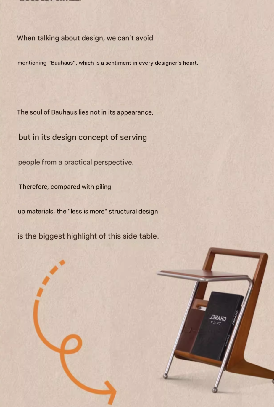 Poplar Solid Wood American Retro Corner Side Table