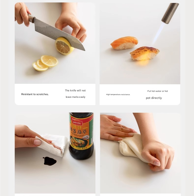 Tulipwood Solid Wood Mobile Side Table for Making Tea Around The Stove.