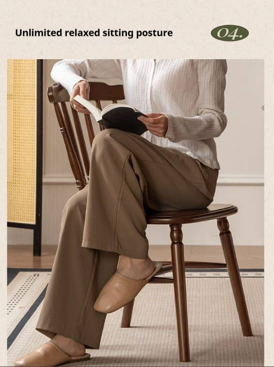 Set 4 pcs Black Walnut, Beech Solid Wood Dining Chair