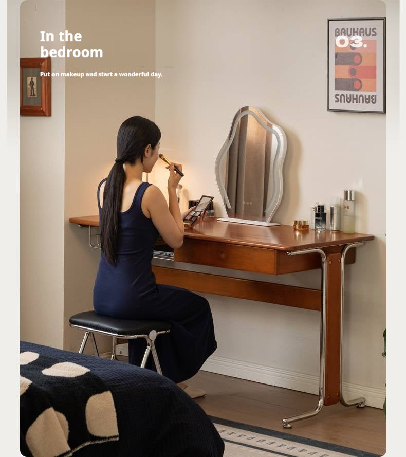 Poplar Solid Wood Bauhaus Style Office Desk