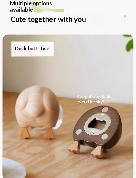 White Oak, Black Walnut, Beech, Maple Solid Wood Beer Bottle Opener