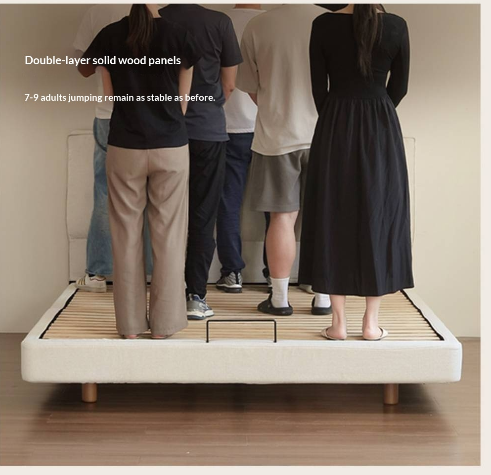 Fabric Suspended Bed Wabi Sabi Style