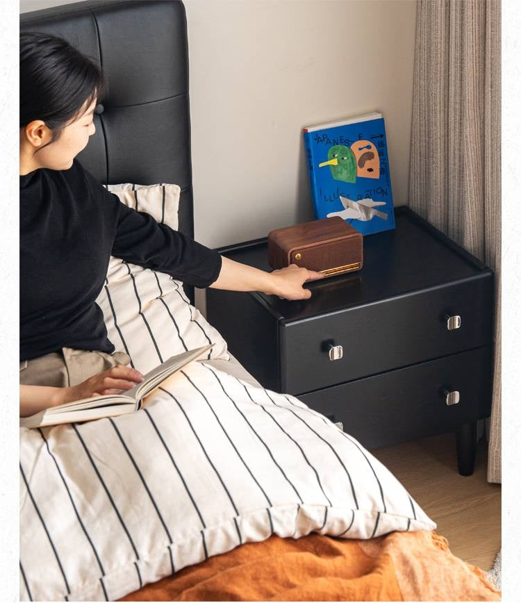 Solid RubberWood Classic Nightstand.
