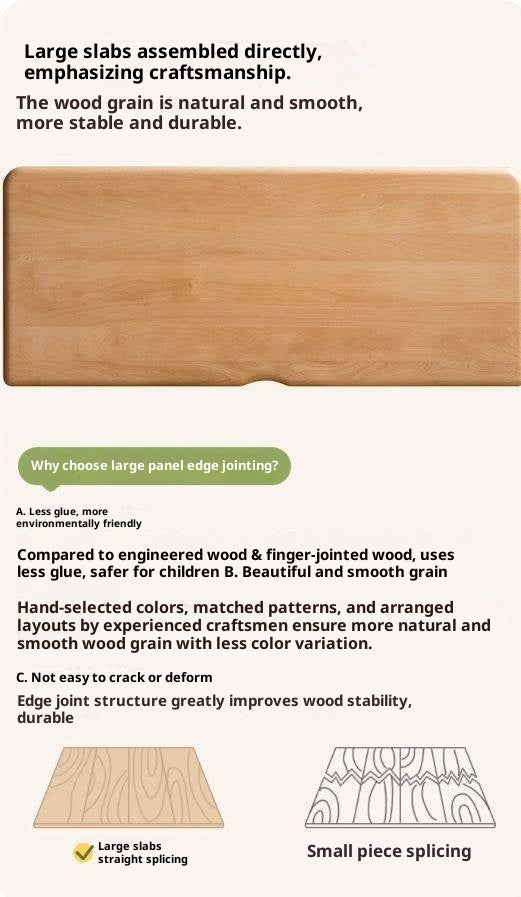 Beech Solid Wood Сhildren's Double Desk