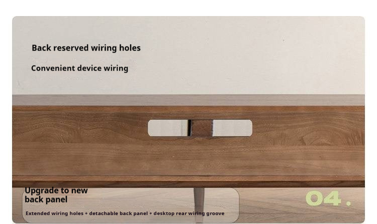 Oak, Solid Rubberwood, Beech Solid Wood TV Stand Glass Sliding Door