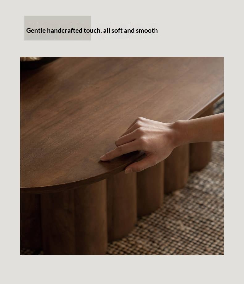 Mango Solid Wood Wabi Sabi Style Coffee Table