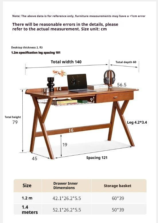 Tulipwood Antique Style Office Desk