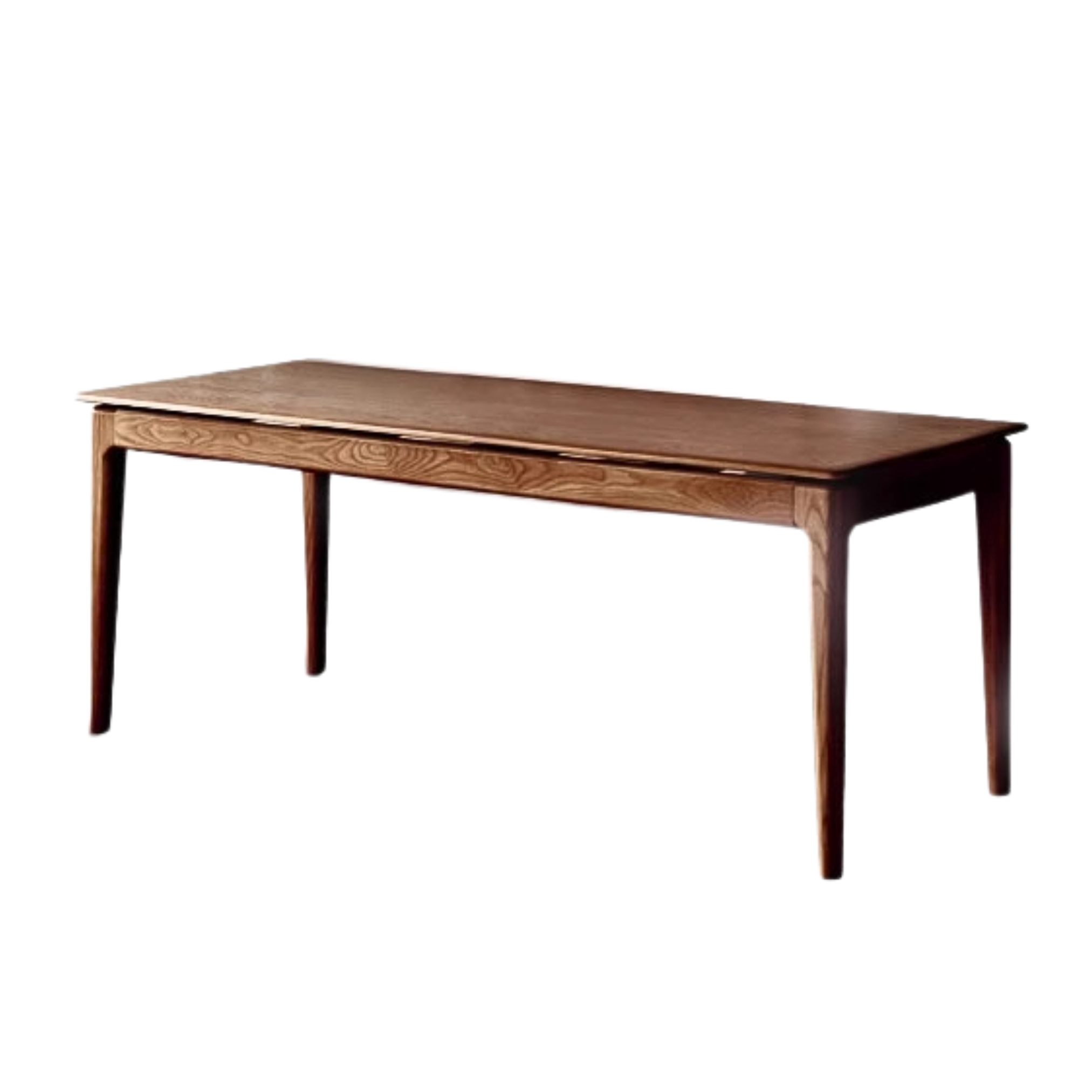 Black Walnut, Ash, Oak, Sandalwood Solid Wood Office Desk, Long Table