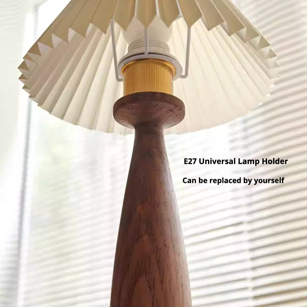 Ash solid wood mushroom lamp atmosphere night light