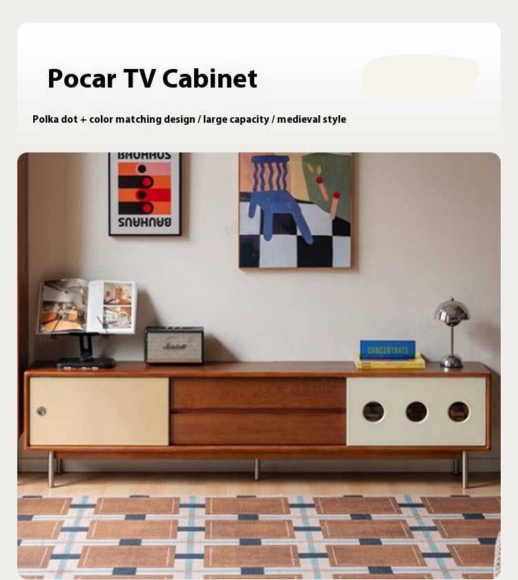 Poplar Solid Wood Ancient Style Side Cabinet.