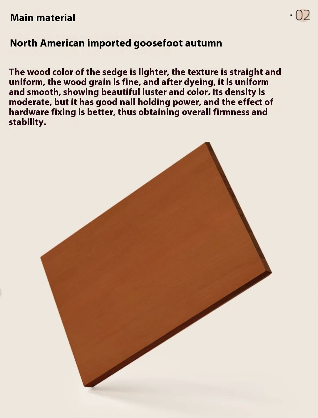 Poplar Solid Wood Middle Ancient Style Mobile Coffee Table