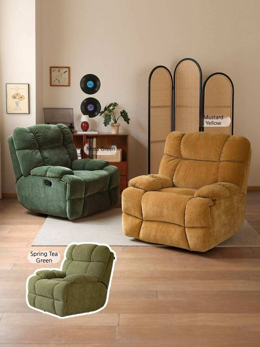 Oversized Plush Recliner Chair