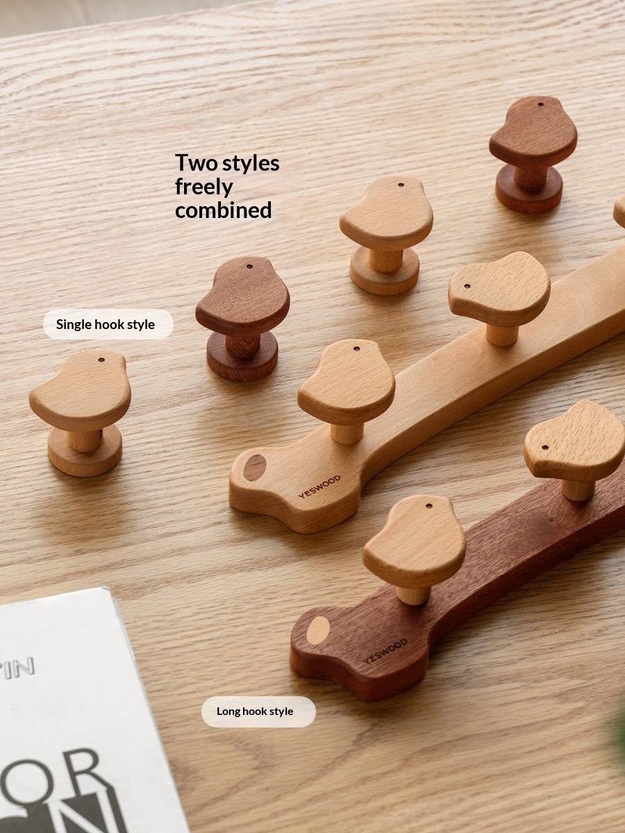 Beech Solid Wood Entry Door Porch Hanger