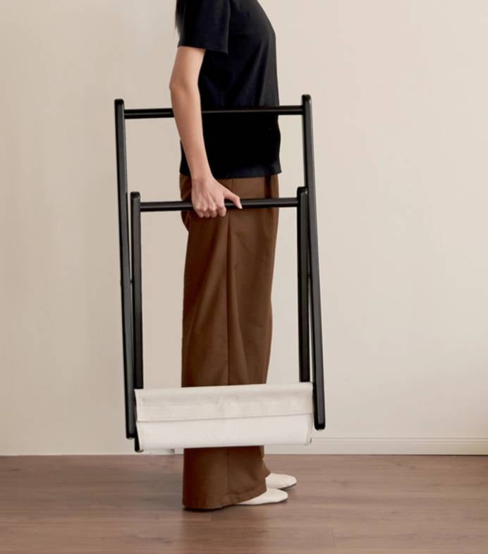 Solid Rubberwood Clothes Hanger