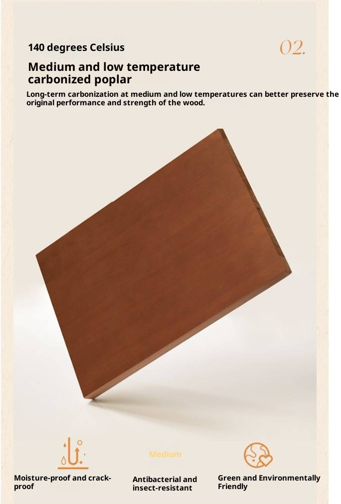 Poplar Solid Wood Windsor Bed, Retro Vintage Style