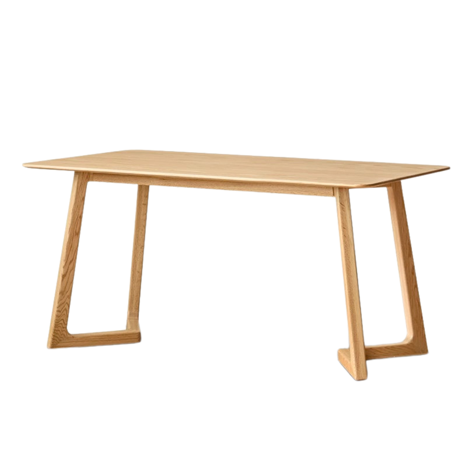 Oak, Ash Solid Wood Large Office Desk