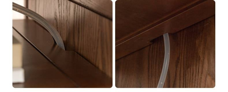 Ash Solid Wood Mobile High Tea Table