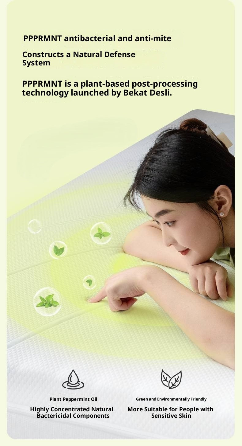 Zero-Glue Mattress Spring Mattress Antibacterial Anti-mite Sponge Mattress Roll-up Simmons Mattress 22 cm