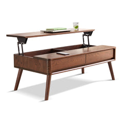 Lifting Coffee Table Oak solid wood+