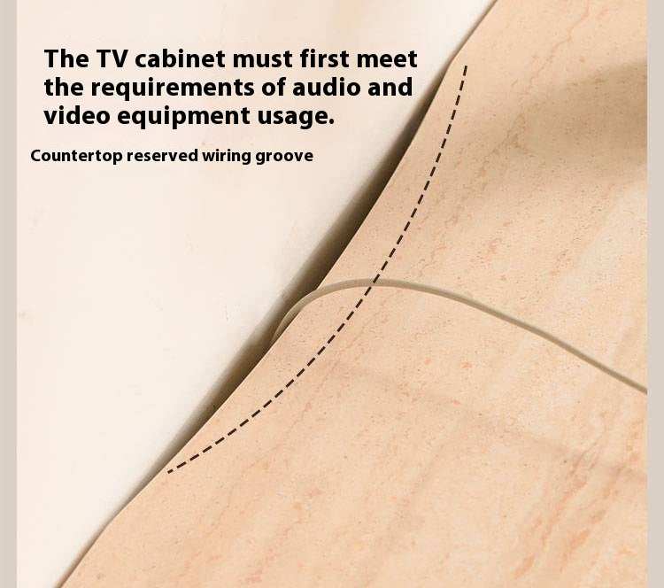 Poplar Solid Wood Ancient Style TV Cabinet