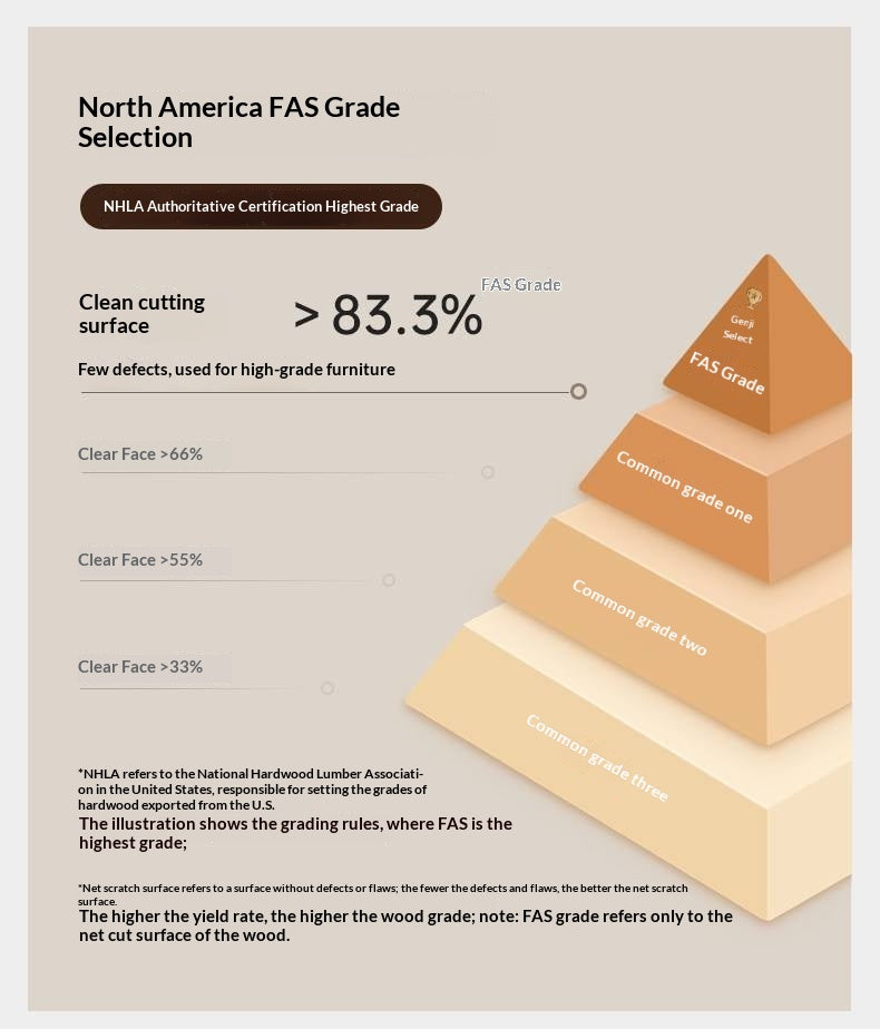 Cherry Solid Wood Bookcase with Glass Display Cabinets