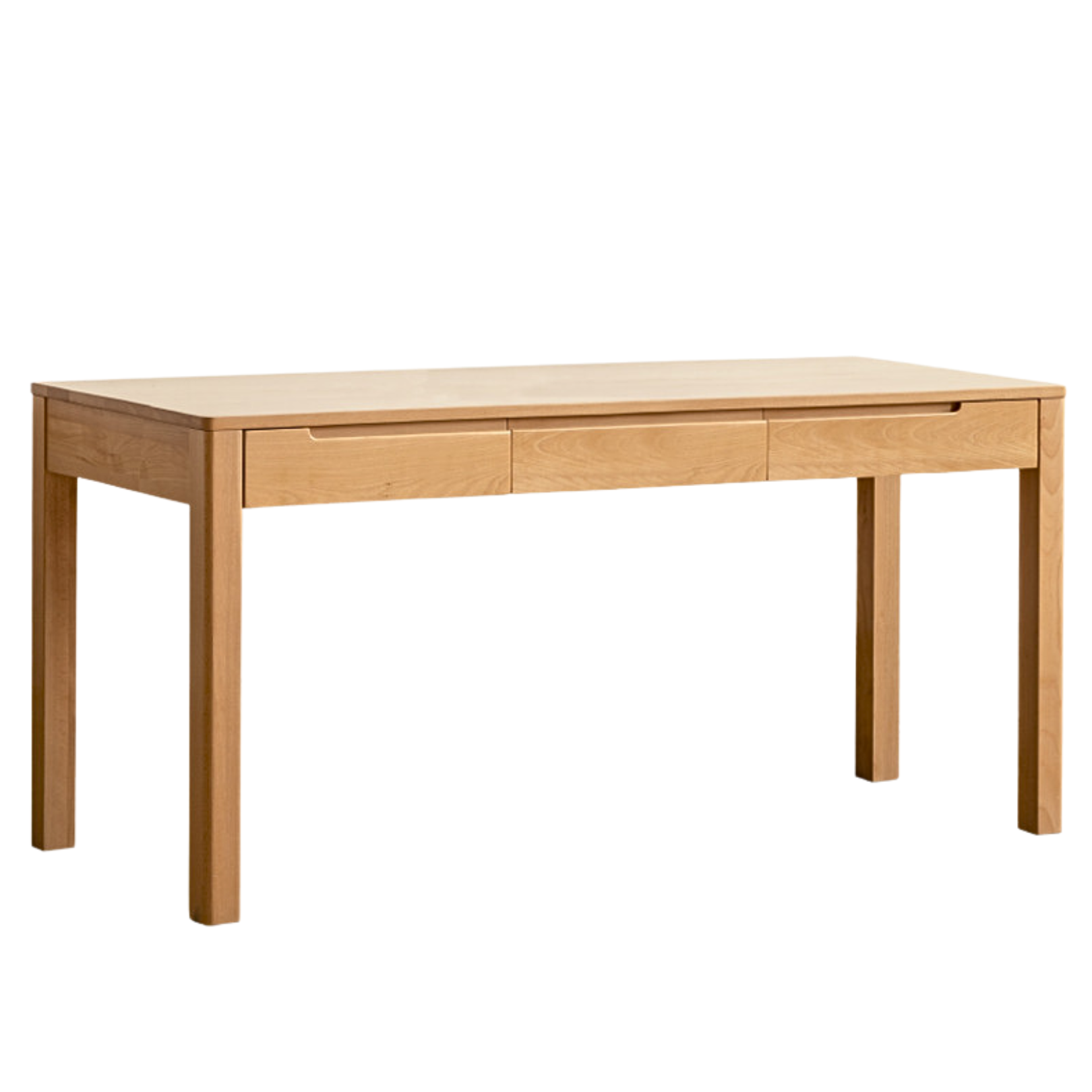 Oak, Beech Solid Wood Office Desk