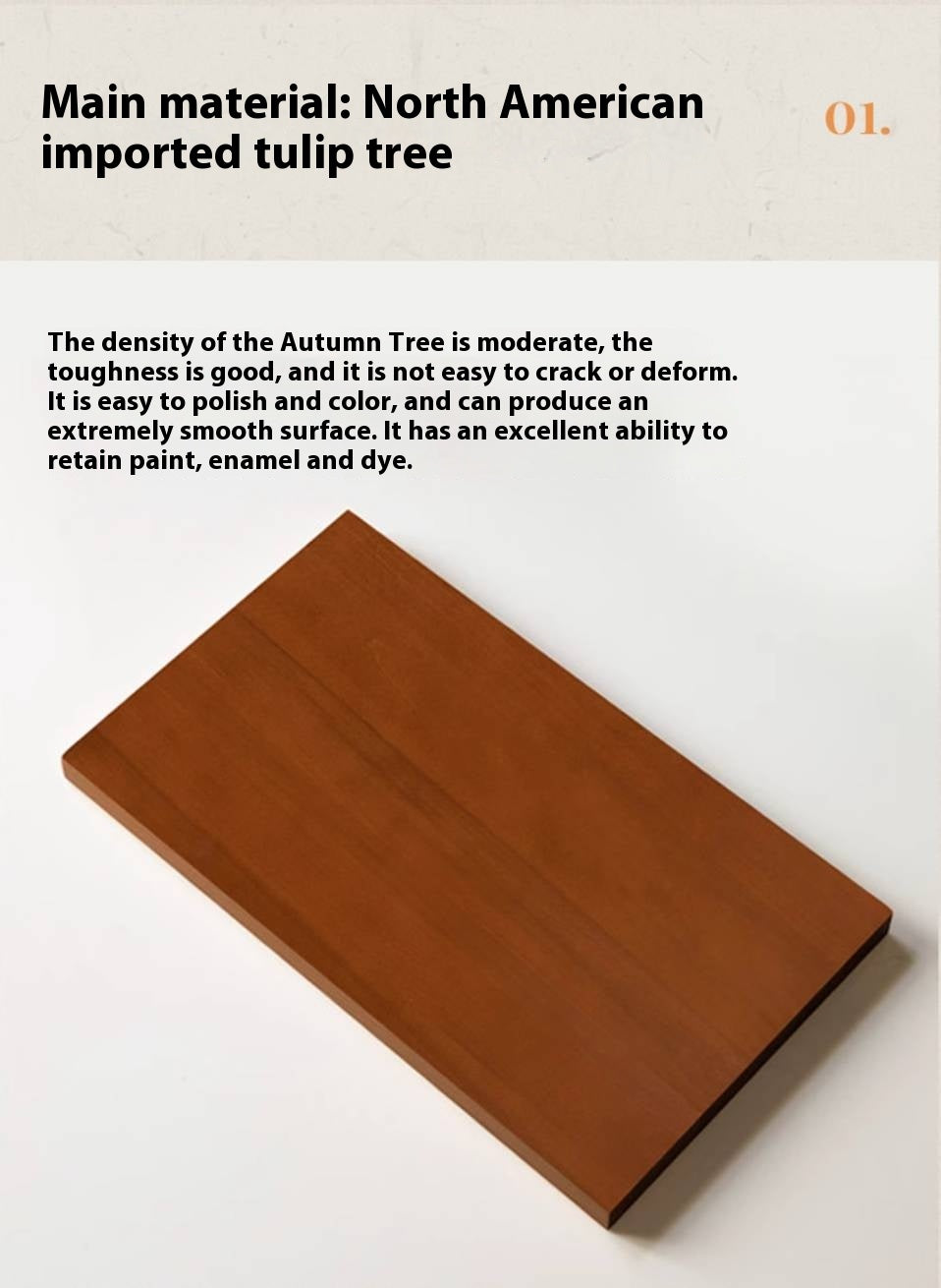 Tulipwood Solid Wood Middle Ancient Style Drawer