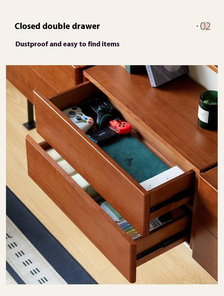 Poplar Solid Wood Bauhaus Bookshelf