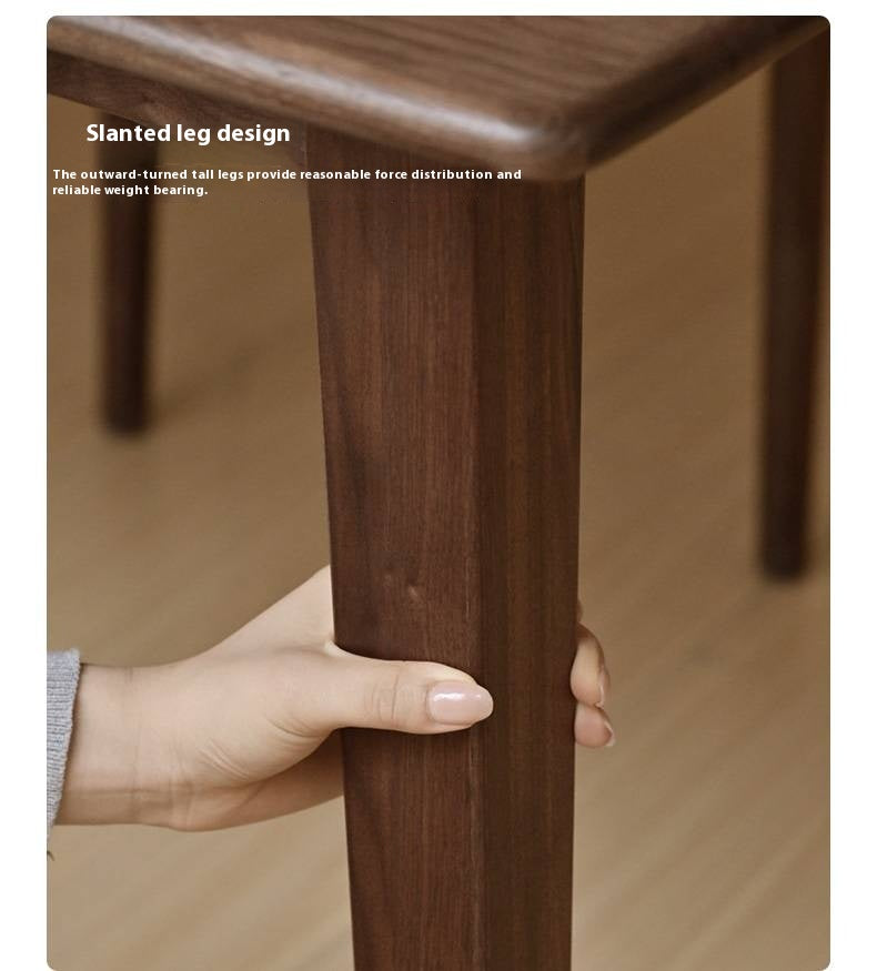 Black Walnut Solid Wood Dining Table