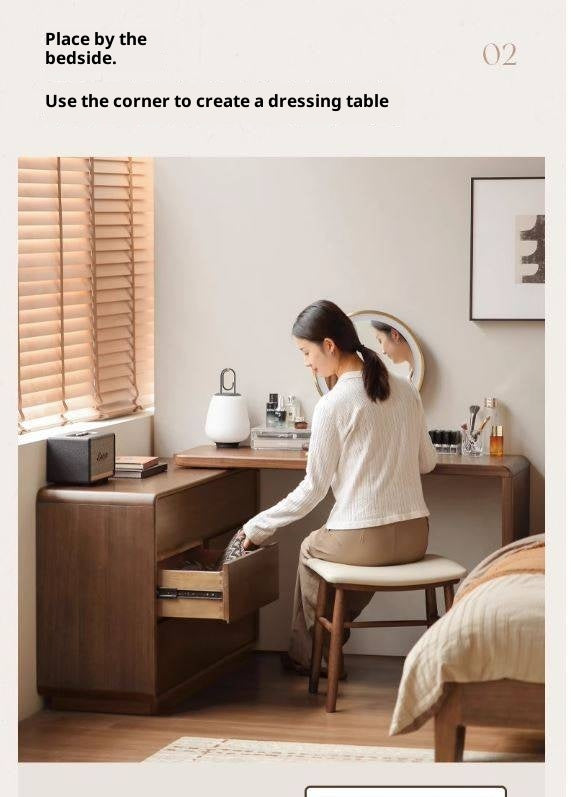 Sandalwood Solid Wood Modern Dressing Table