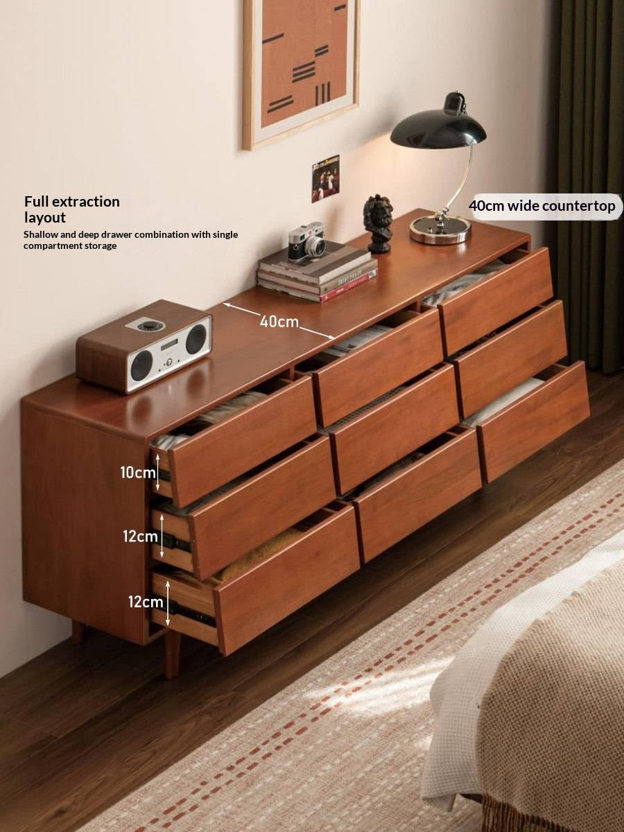 Tulipwood Solid Wood Middle Ancient Style Drawer