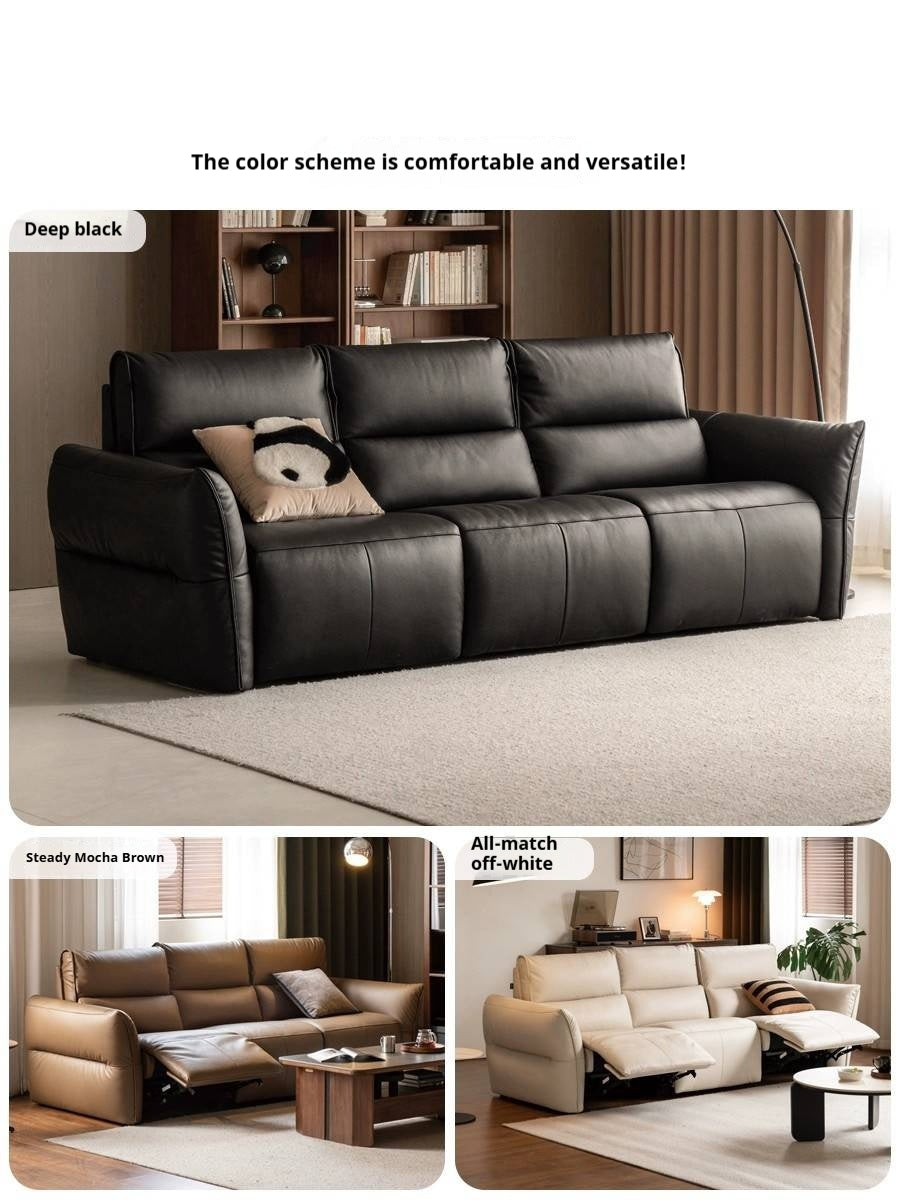 Leather Electric Luxury High Backrest Sofa,,,