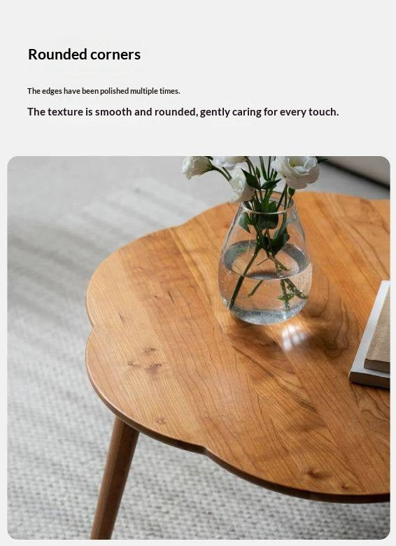 Black Walnut, Cherry Solid Wood Coffee Table