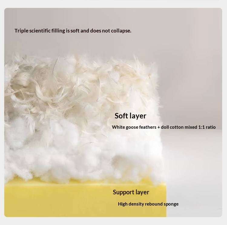 Oak Solid Wood Bed — Modern Minimalist Style with Genuine Leather and Floating Design