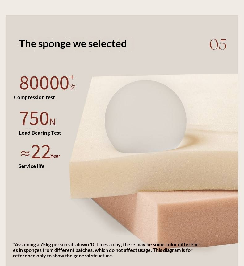 Fabric Beige Soft Bed Modern Style