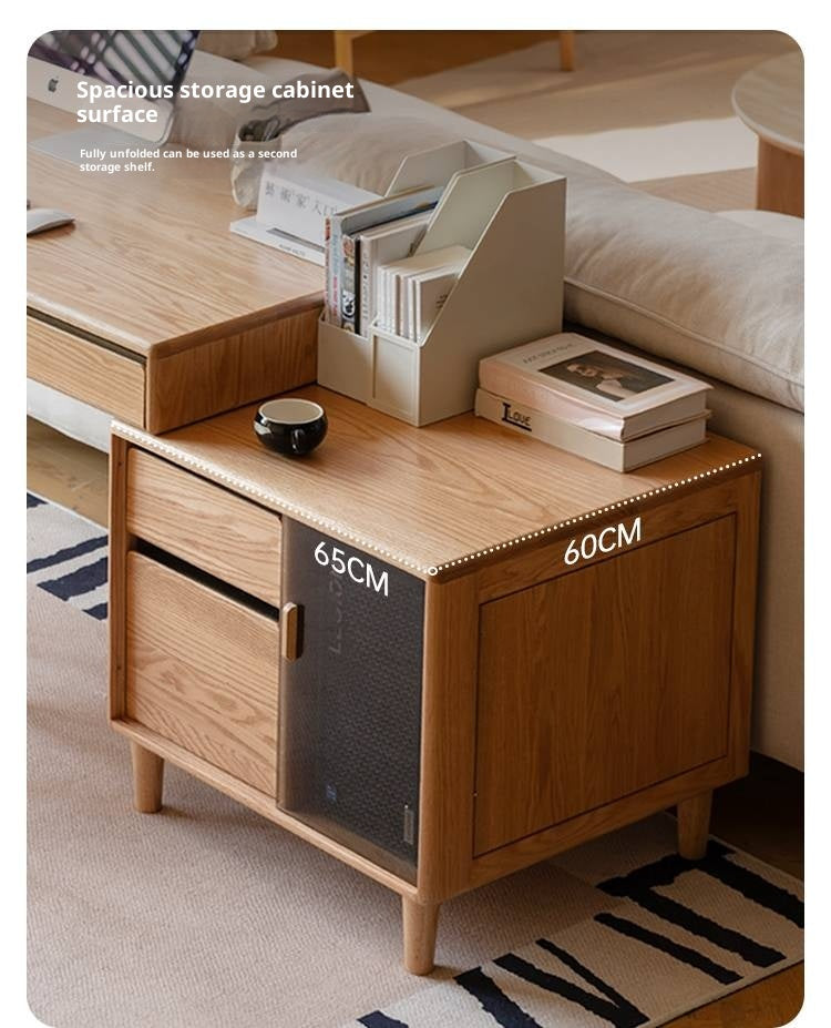 Oak Solid Wood Modern Office Desk