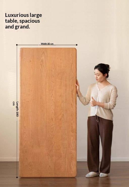 Cherry Solid Wood office Desk Large Size.